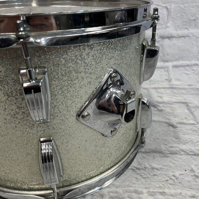 Ludwig Silver Sparkle Blue and Olive 13x9" Tom