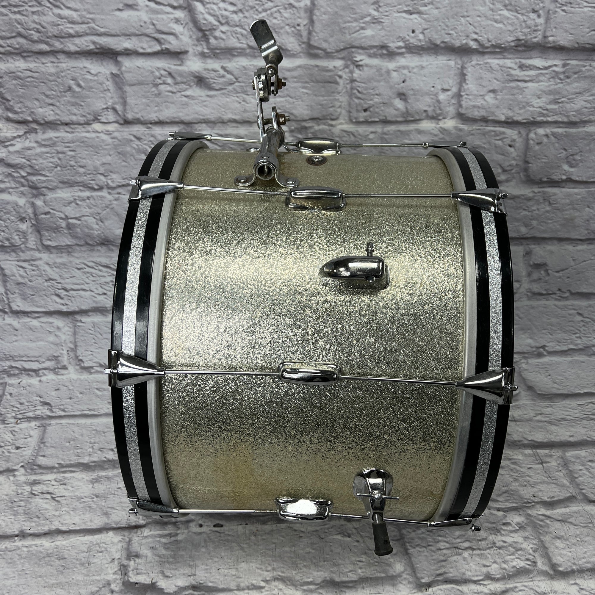 Slingerland 20 12 14 1960s Drum Kit - Silver Sparkle