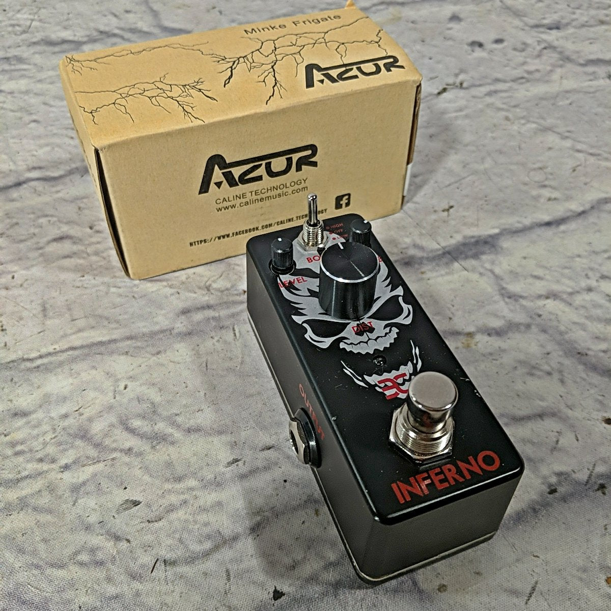 Azor Ex Inferno Distortion Pedal