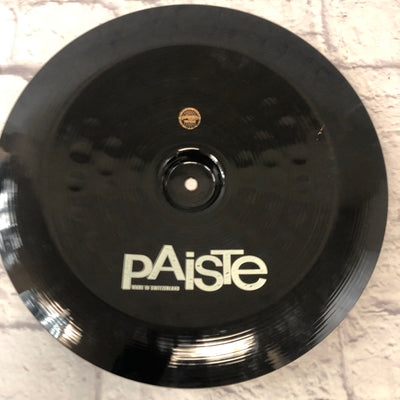 Paiste 16 ColorSound Black China  Cymbal