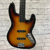 Squier Vintage Modified Fretless Jazz Bass Upgraded 4 String Bass Guitar