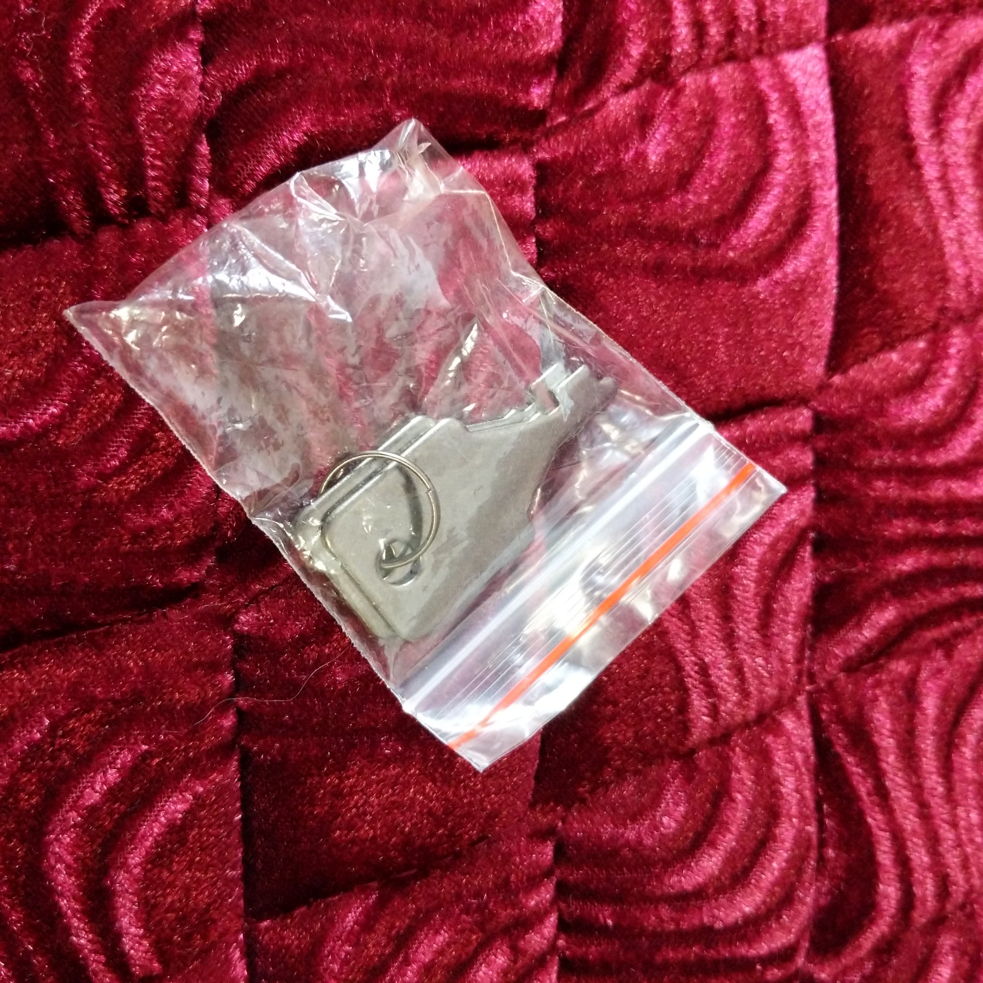 Coffin Case Bass Guitar Case Red Velvet Interior - 47 x 18