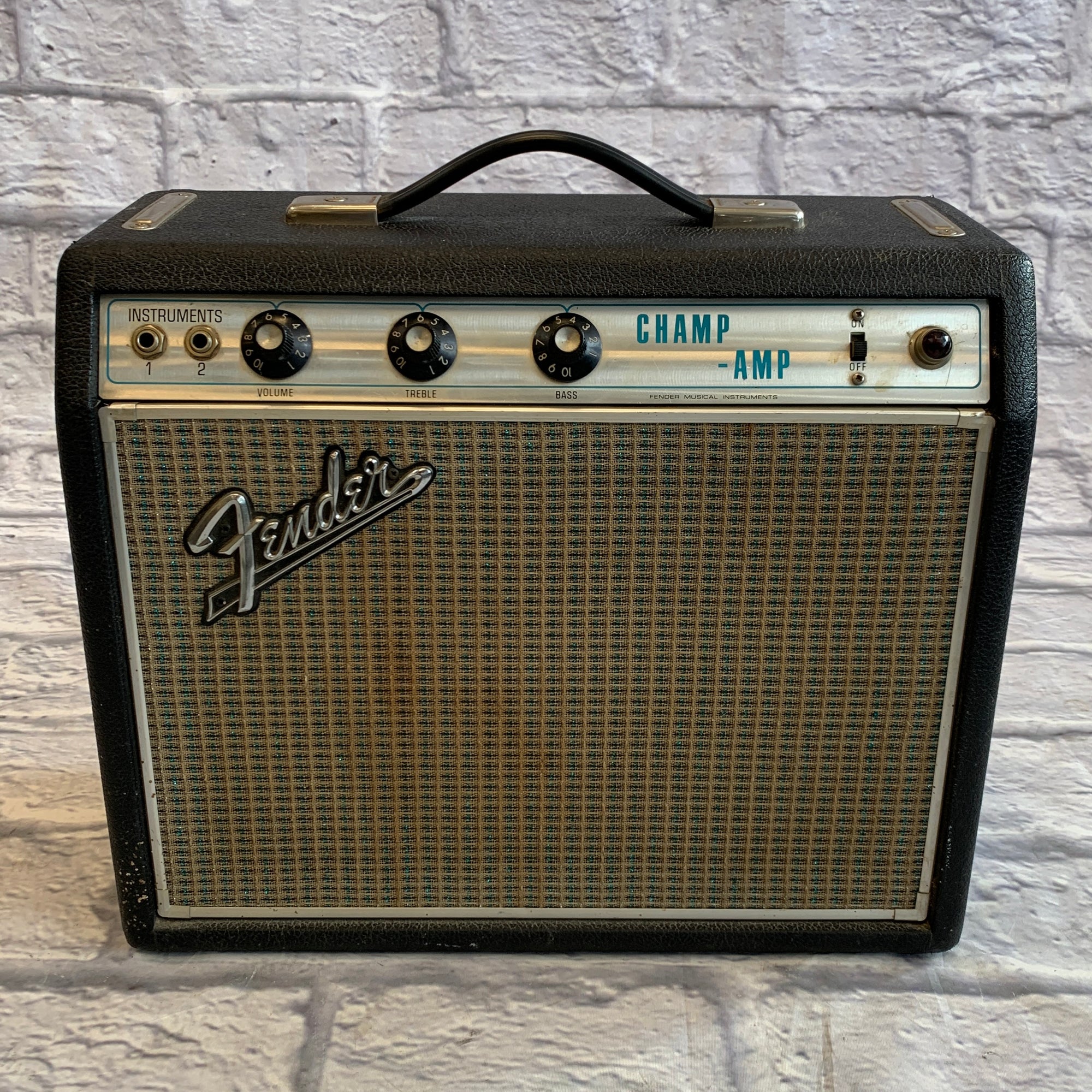 Vintage 1973 Fender Champ-Amp AA764 Guitar Combo Amp