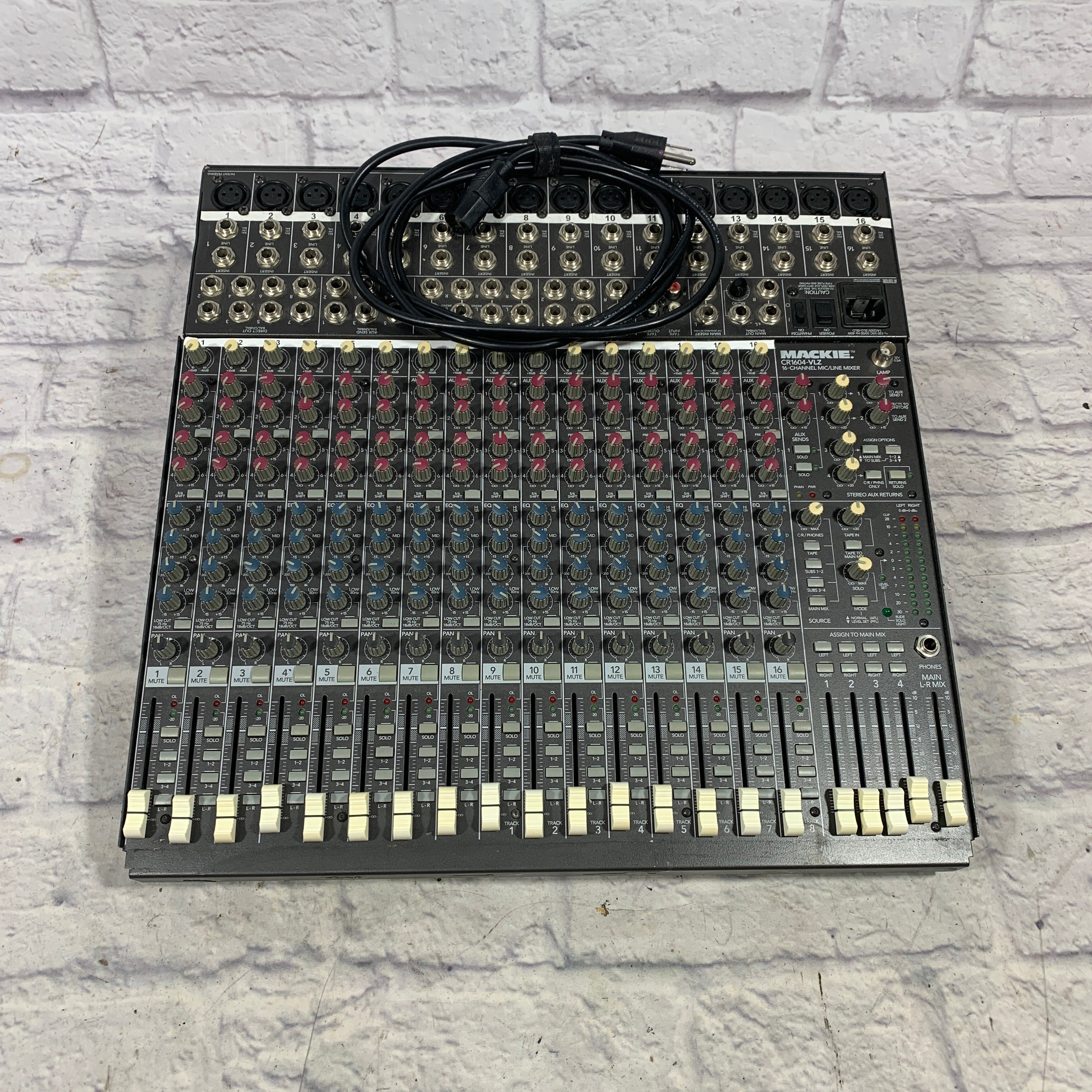 動作ok MACKIE - CR1604-VLZ 16chミキサー 2025年最新】MACKIE CR1604-VLZの人気アイテム - メルカリ