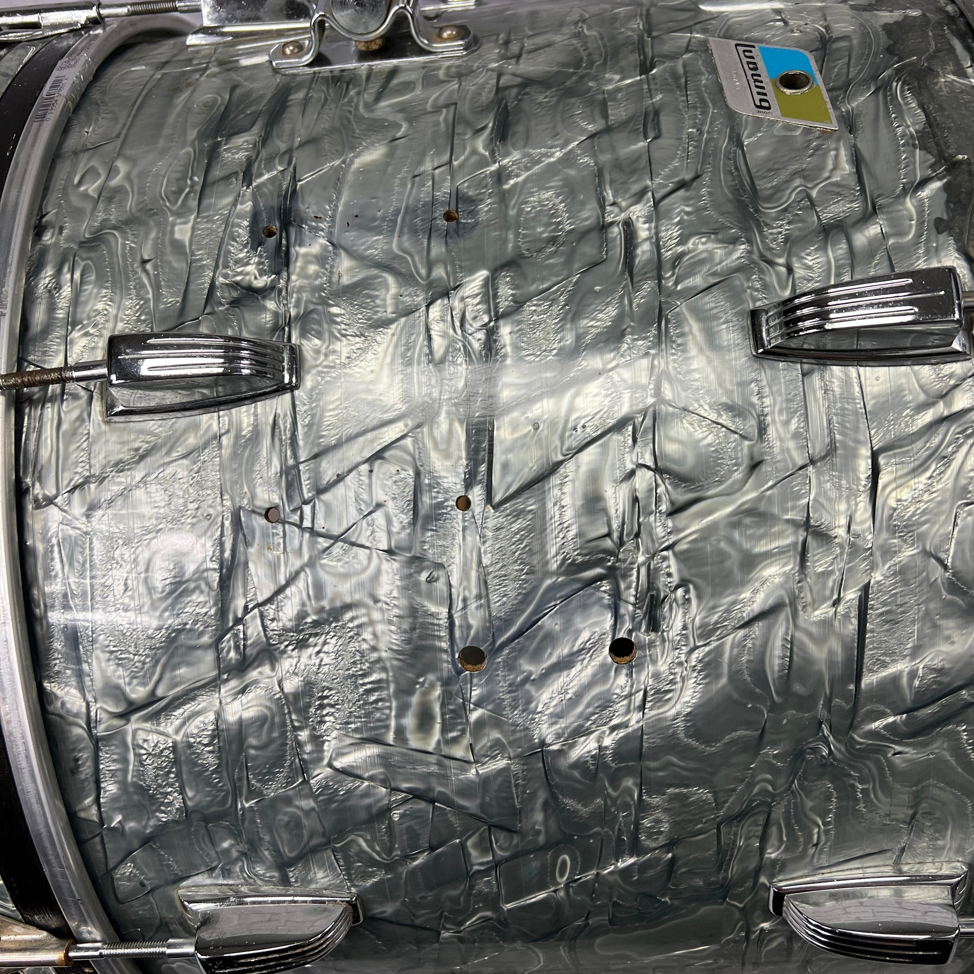 Ludwig Blue Olive B/O 12 16 20 - Sky Blue Pearl Vintage 1970s