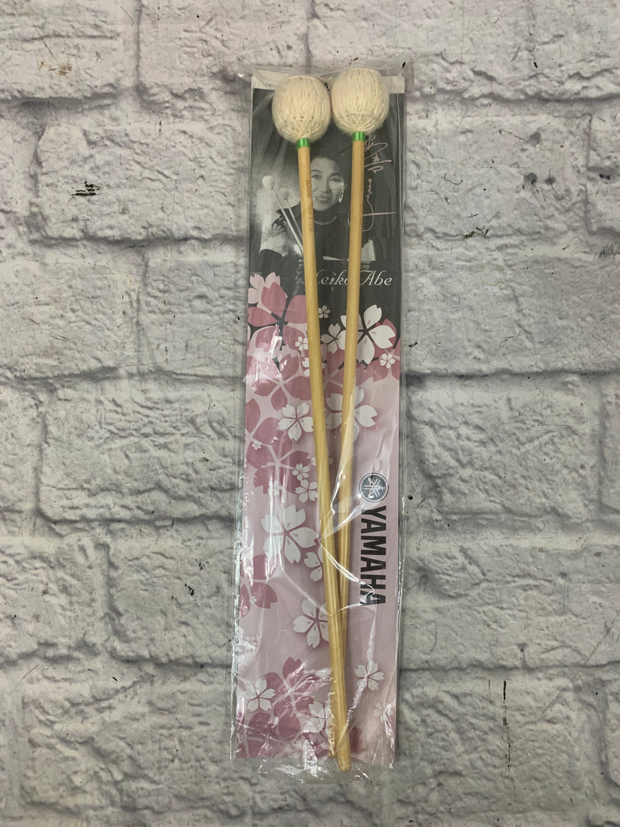 Yamaha Keiko Abe MKA-05 Med Hard Rattan Marimba Mallets