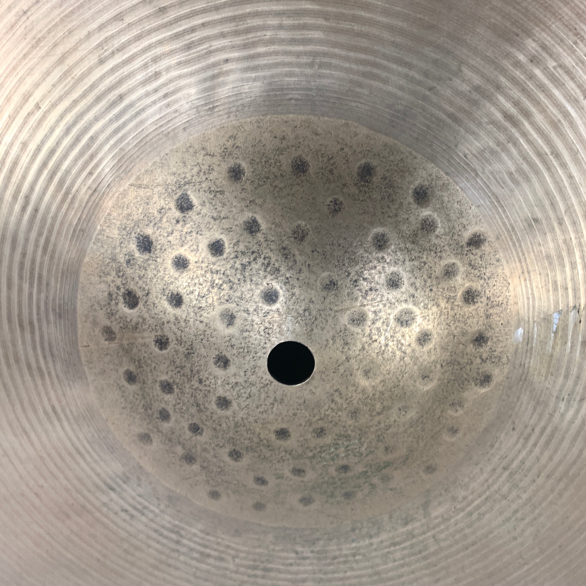 Vintage Sabian 21 Ride Hammered Bell