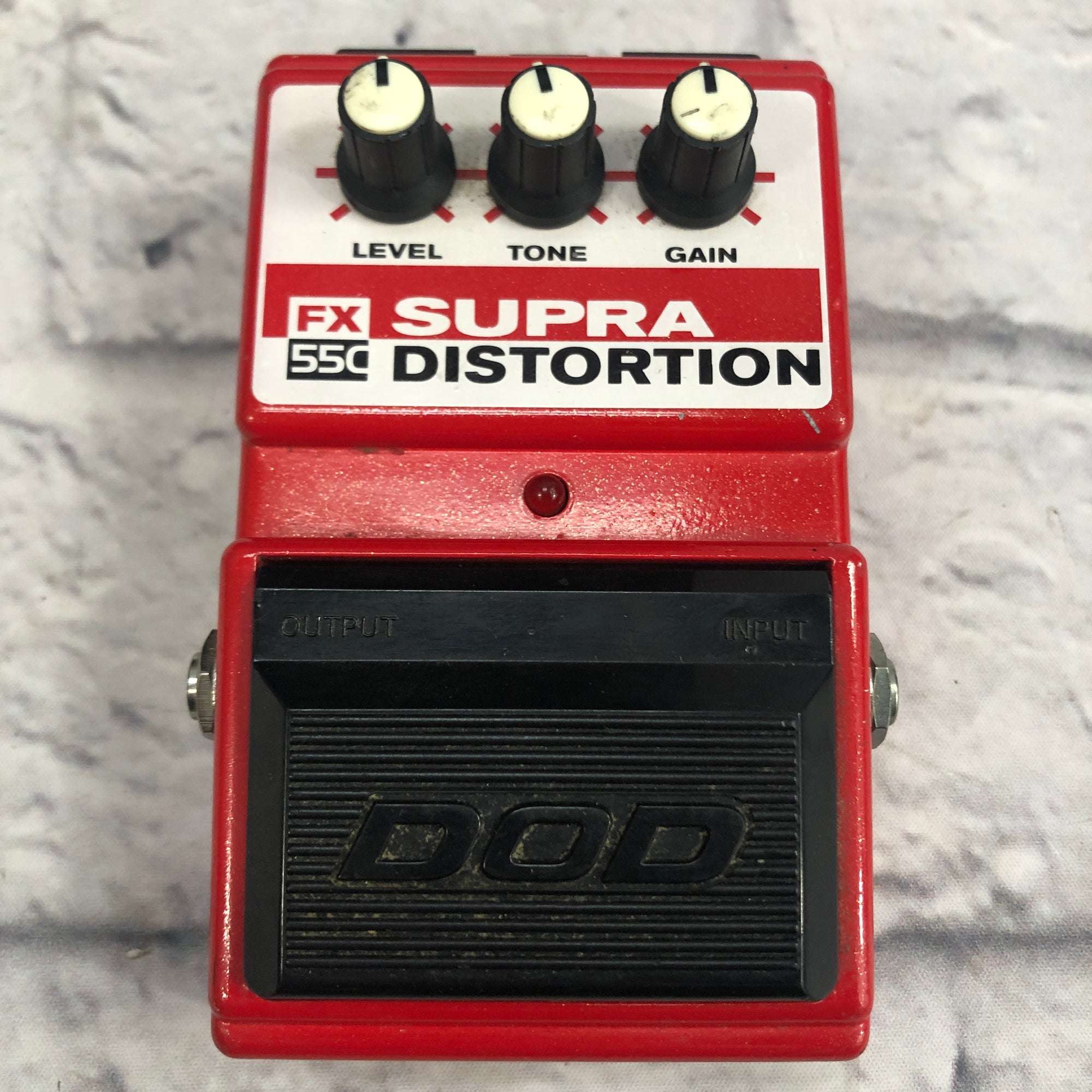dod supra distortion pedal DOD FX55C Supra Distortion Pedal