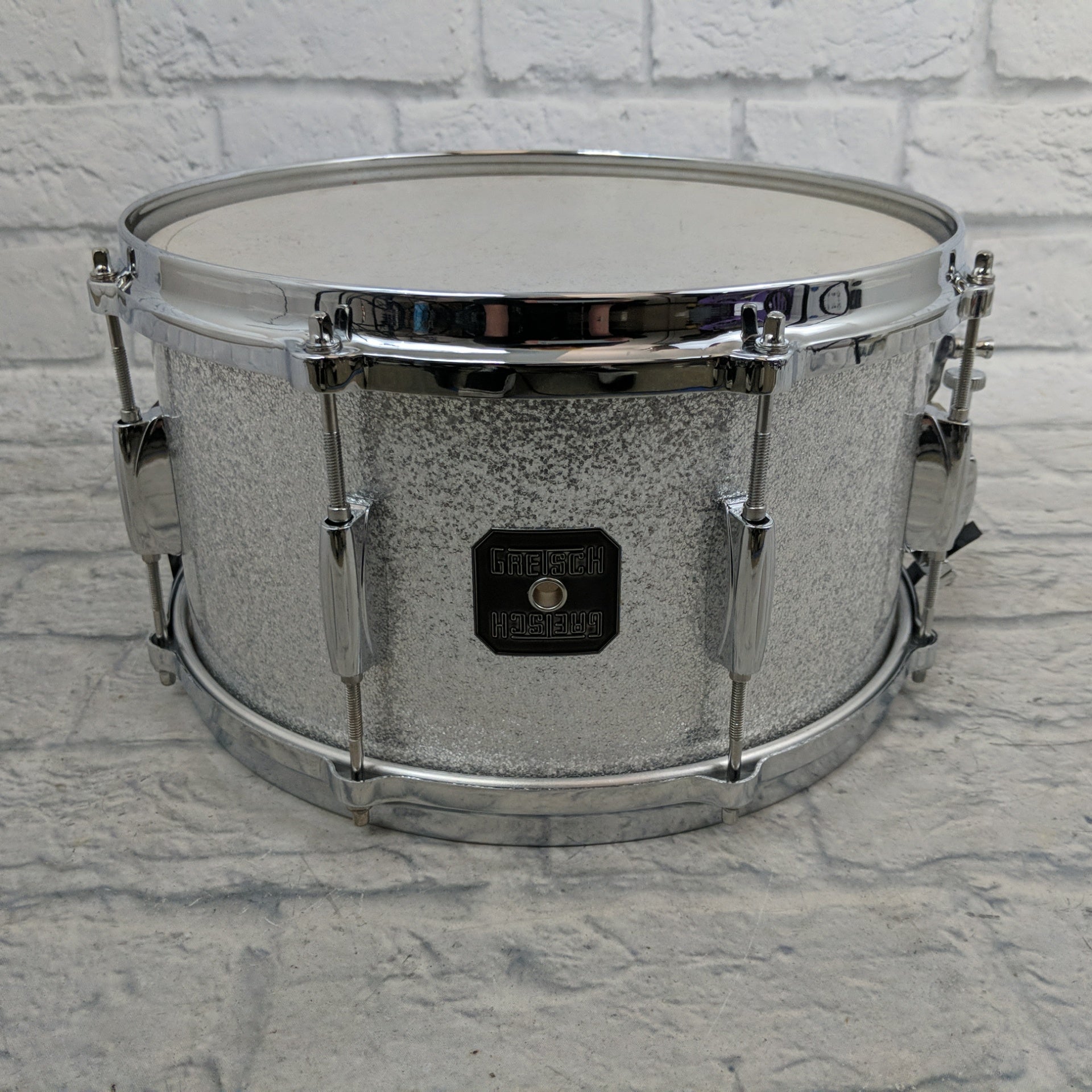 Gretch Silver Series Snare 7 x 13 Square Badge