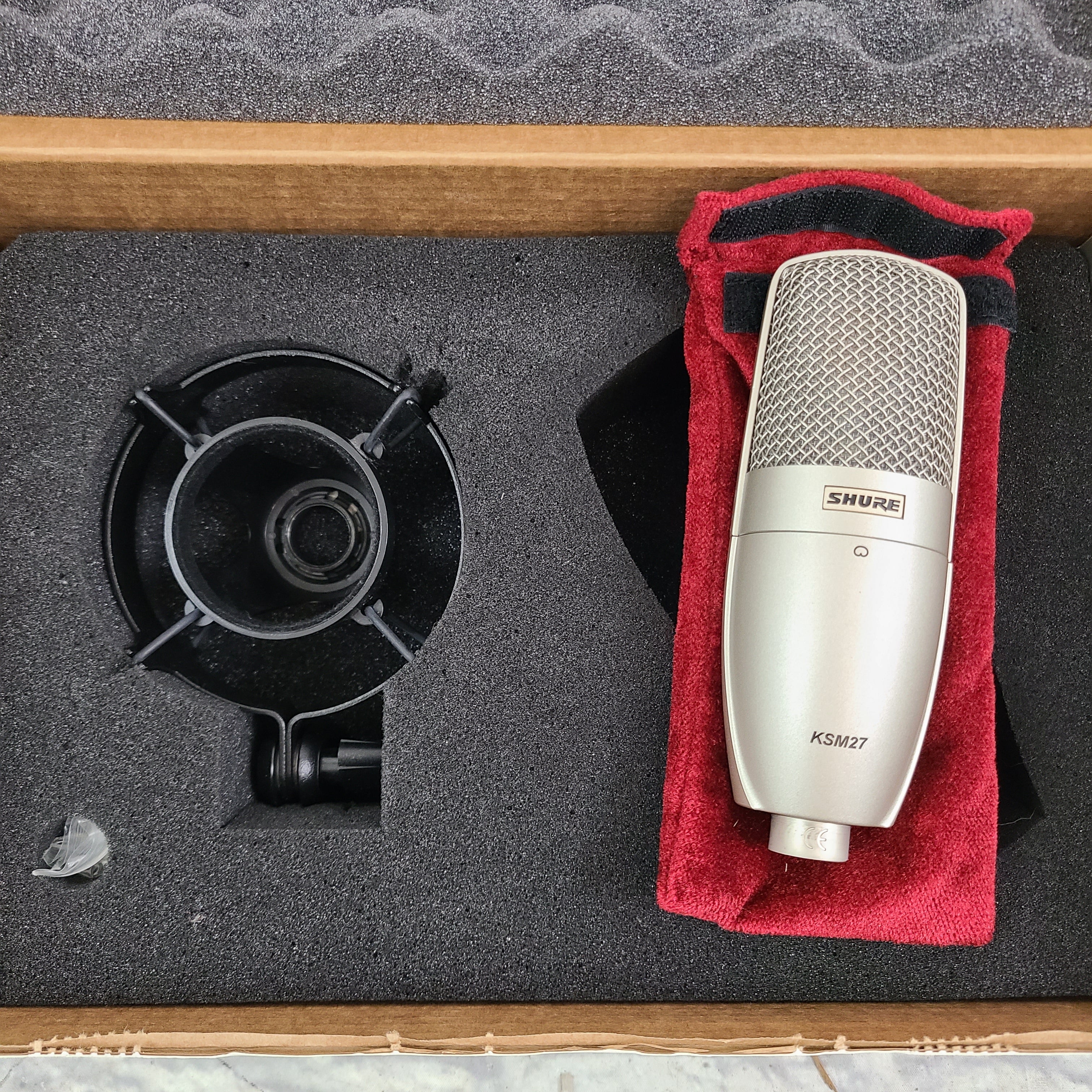 高速配送 Condenser Diaphragm Large KSM27 Shure Microphone Evolution - 配信機器・PA機器・レコーディング機器