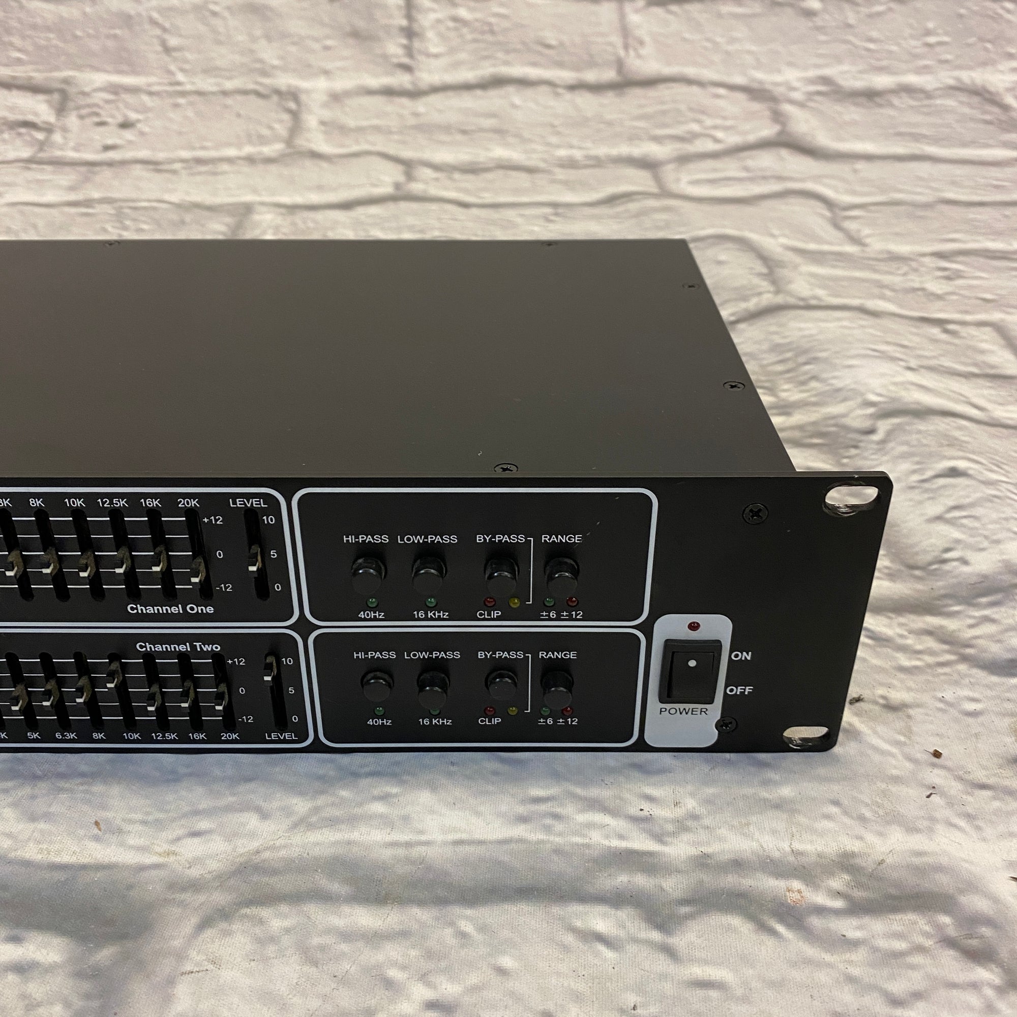 Stageworks E231X Dual 31 Band Rack EQ Evolution Music