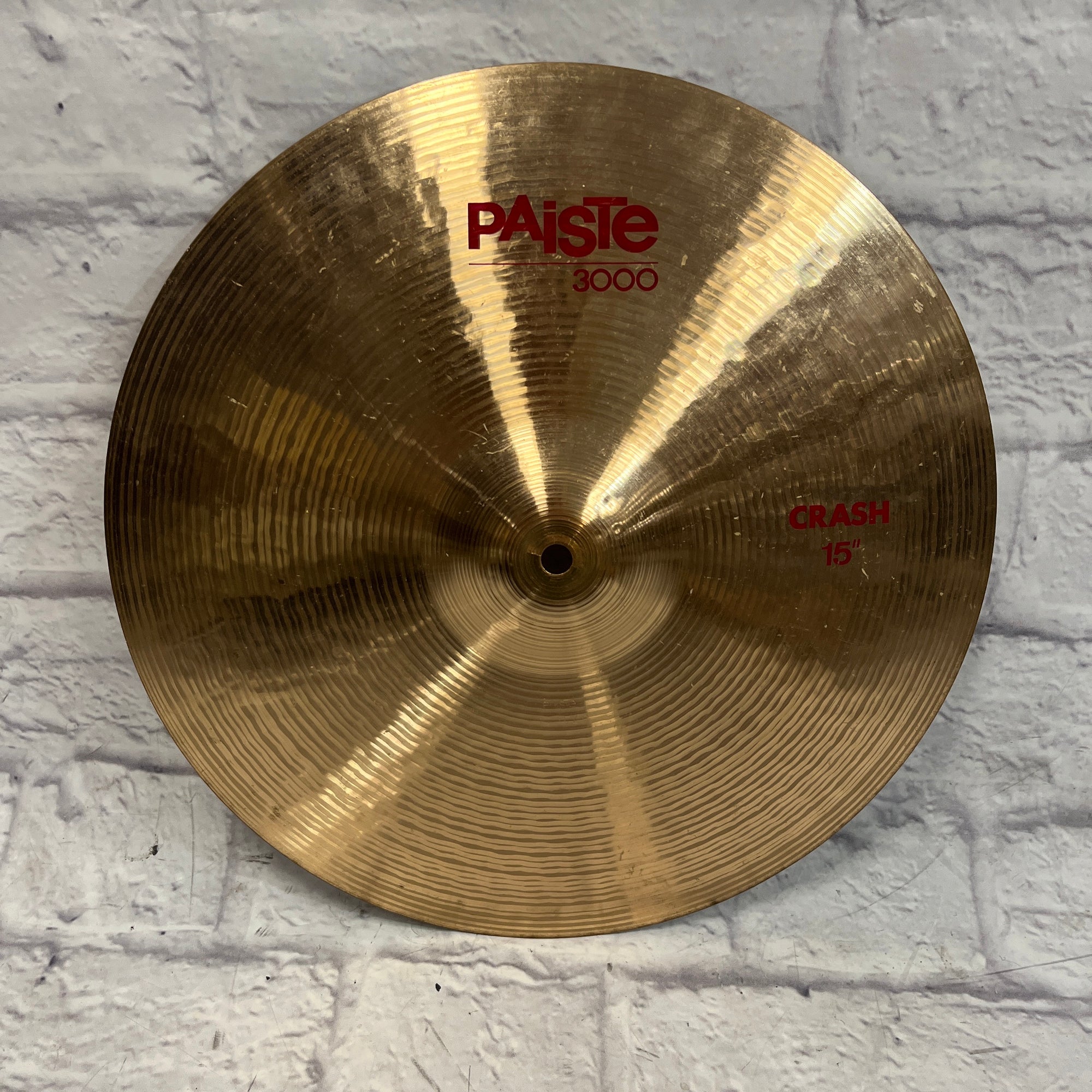 Paiste 3000 15" CRASH Crash Cymbal CRACKED