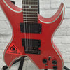 Phantom Guitars Warlock Style Electric Guitar Red W/EMGs