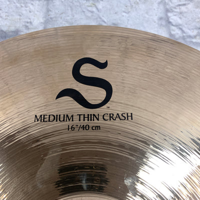 Zildjian S Medium Thin 16 Thin Cymbal