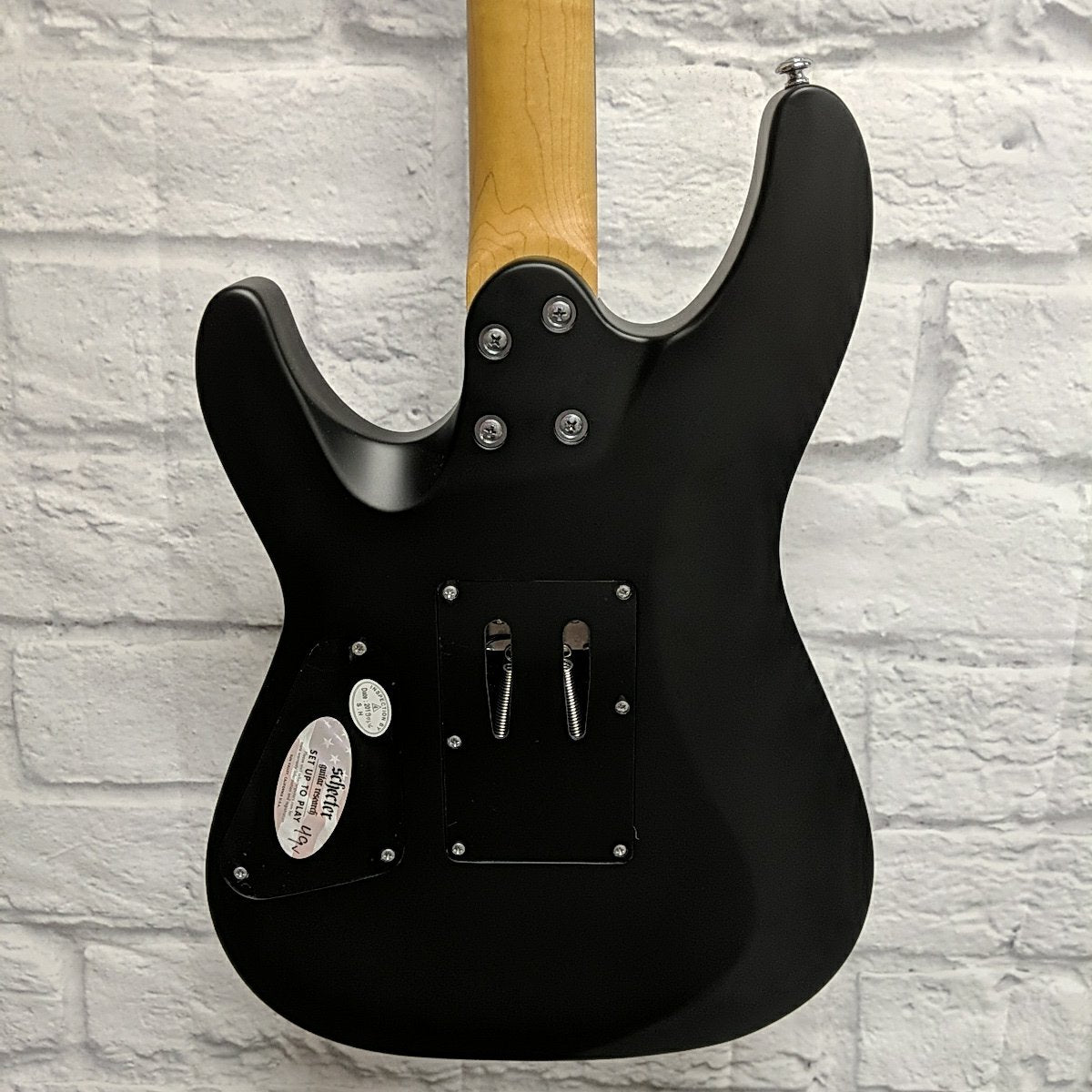 Schecter C-6 FR Deluxe w/ Floyd Rose Satin Black