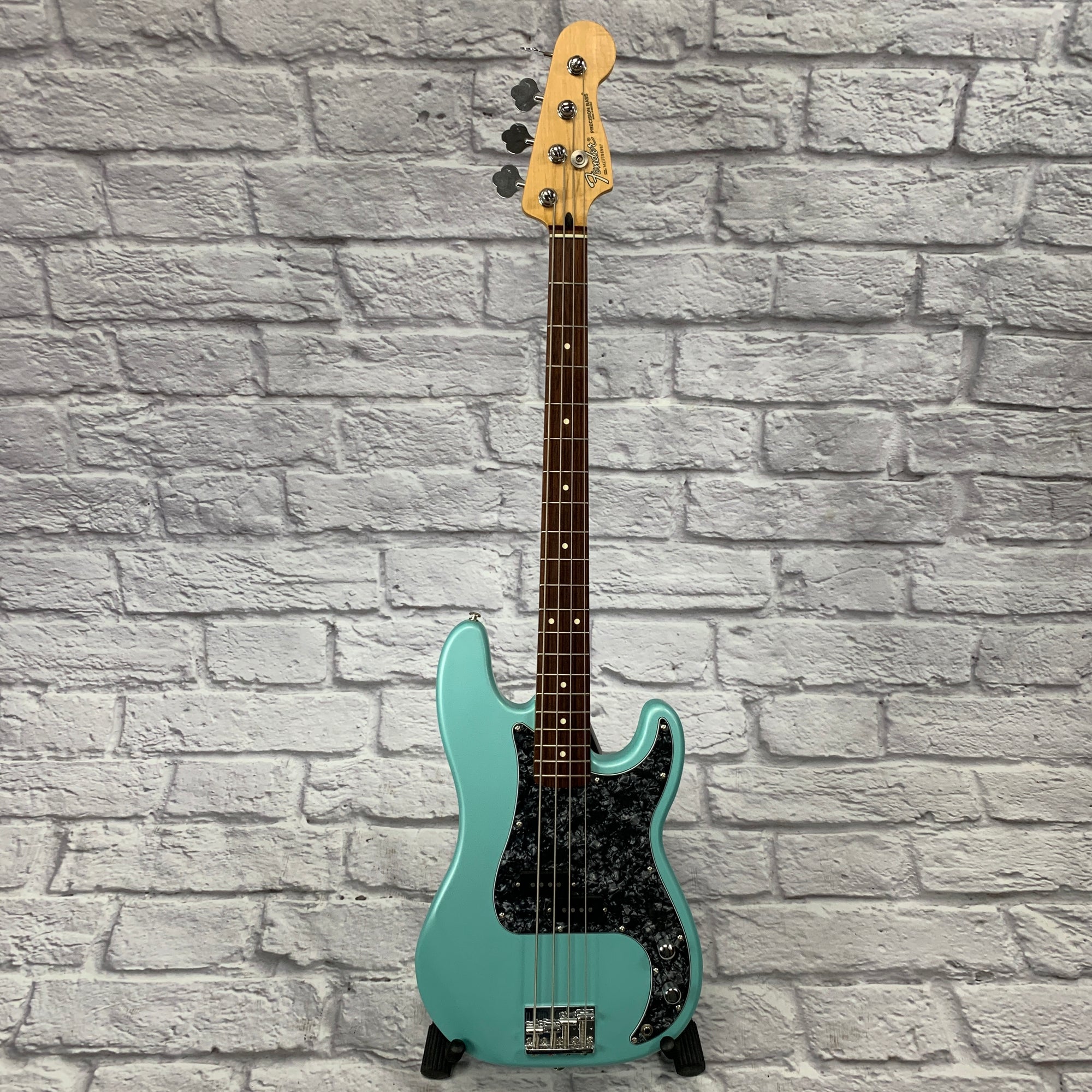 Fender Precision Bass 4-String Bass Turquoise