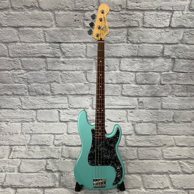 Fender Precision Bass 4-String Bass Turquoise