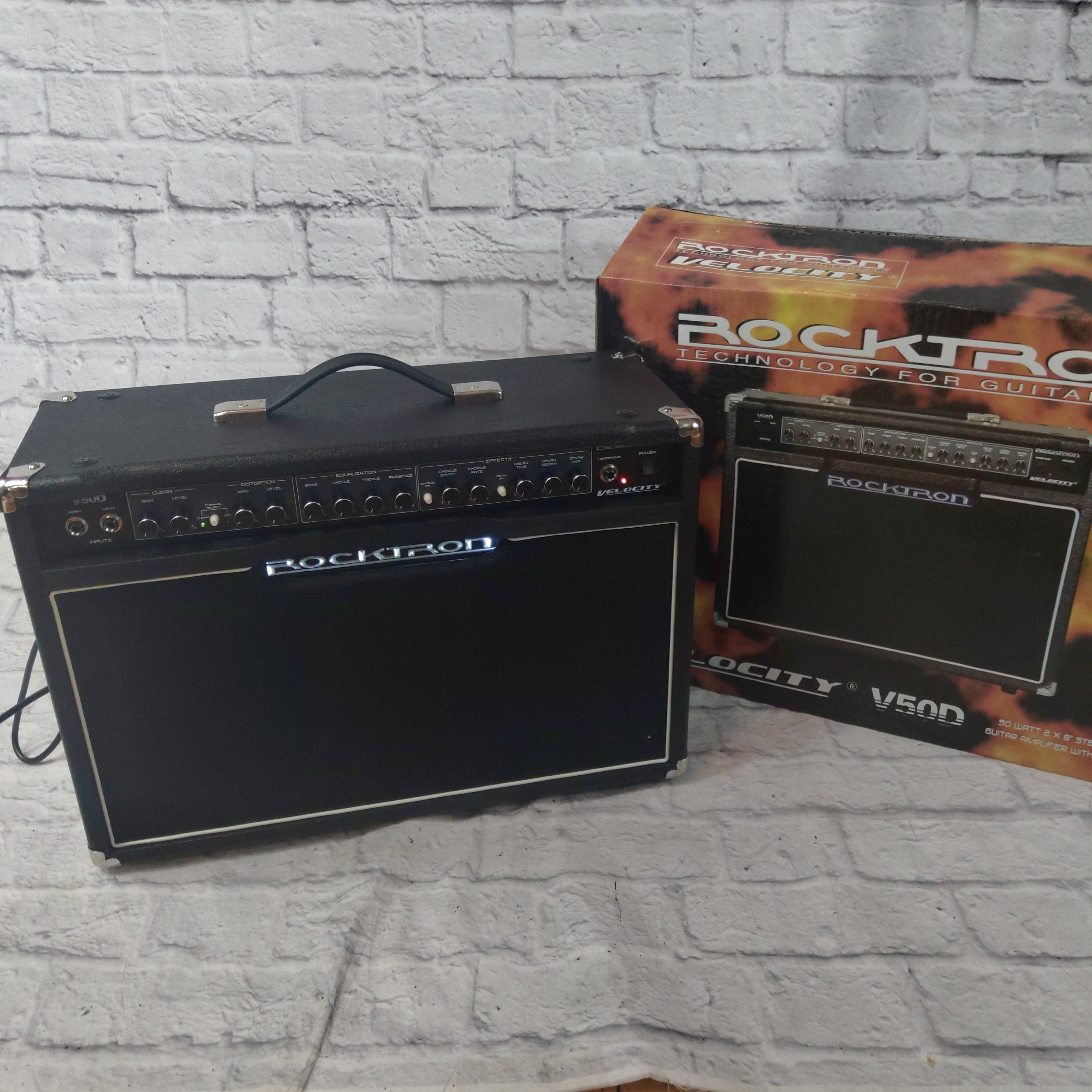 Rocktron V50 D Velocity Guitar Amp - Evolution Music