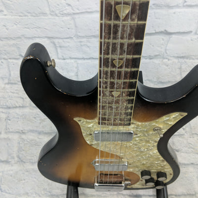 Vintage 1960s Kay Electric Guitar