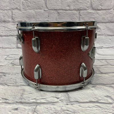 Vintage MIJ 13" by 9" Rack Tom Red Sparkle