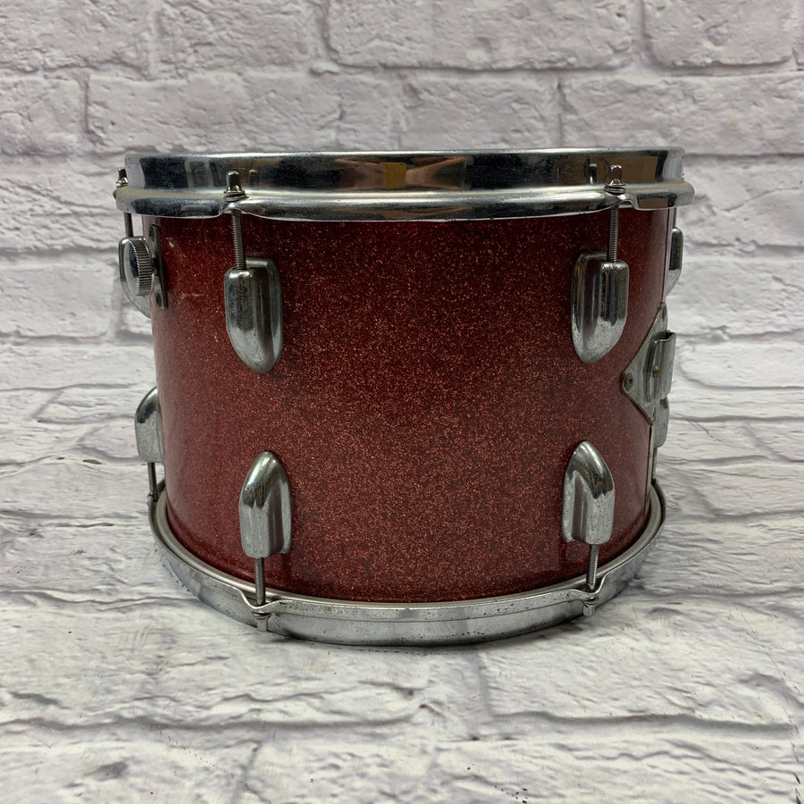 Vintage MIJ 13" by 9" Rack Tom Red Sparkle