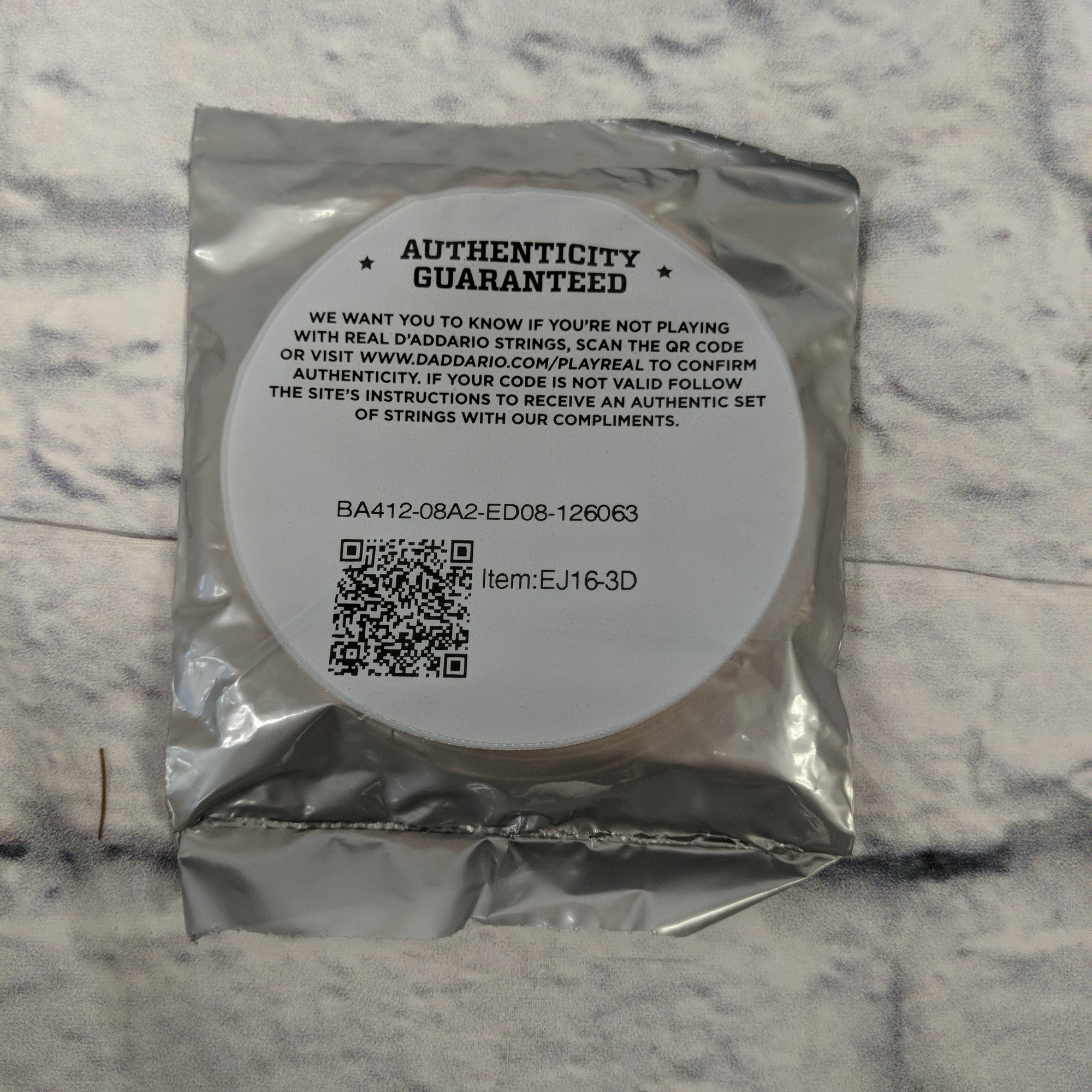 Daddario EJ16,12-53 Phosphor Bronze acoustic guitar strings