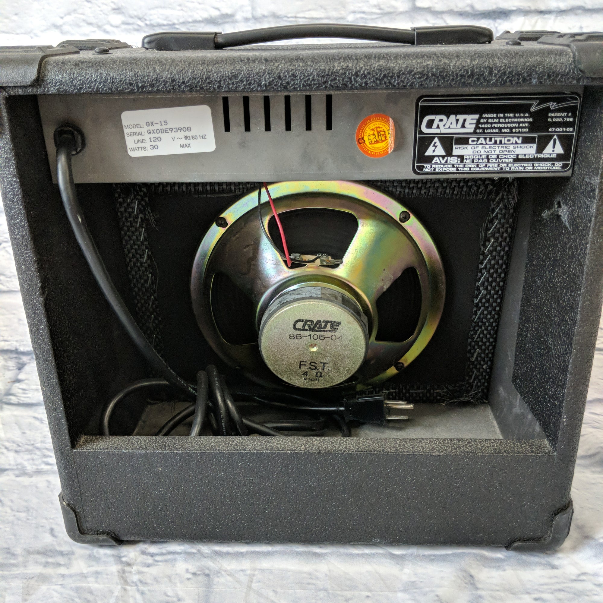 Crate GX-15 Guitar Combo Amp