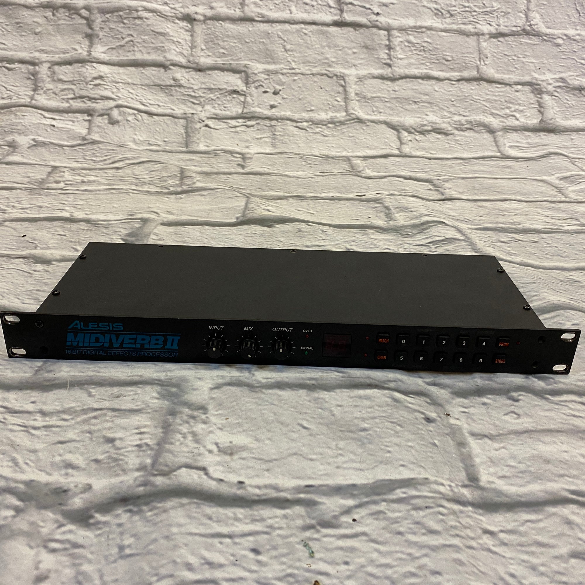 Alesis Midiverb II 16 Bit Digital Effects Processor Rack Unit