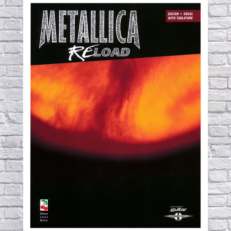 Hal Leonard Metallica Reload Guitar Tab Songbook