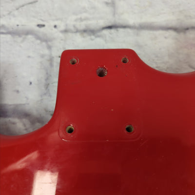 Unknown Red Strat SSH Electric Guitar Body