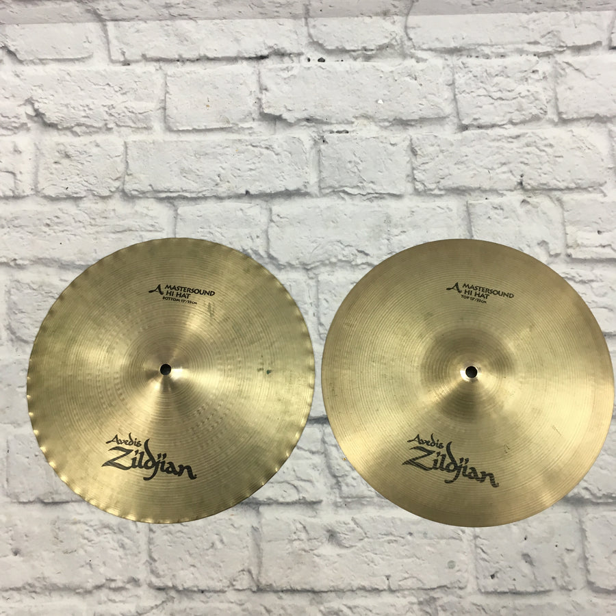 Zildjian 13in A Mastersound Hi Hat Cymbal Pair
