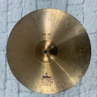 Paiste Bronze 502 Ride Cymbal