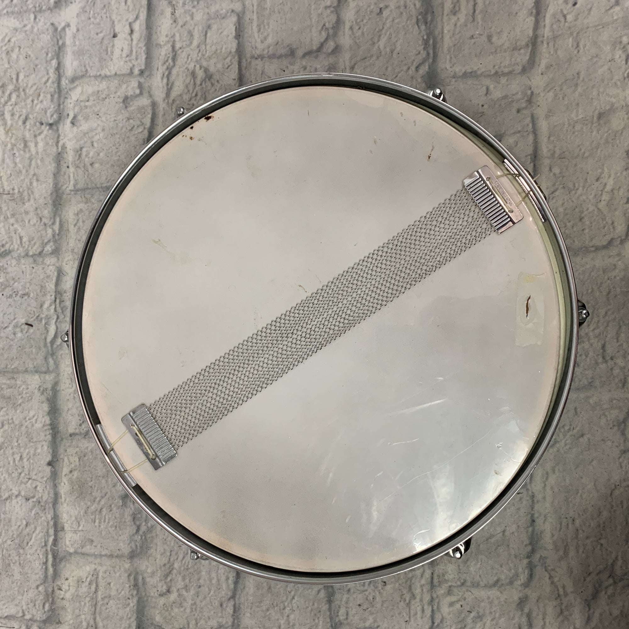 Vintage 14x5 inch Snare Drum Blue Sparkle MIJ Made in Japan