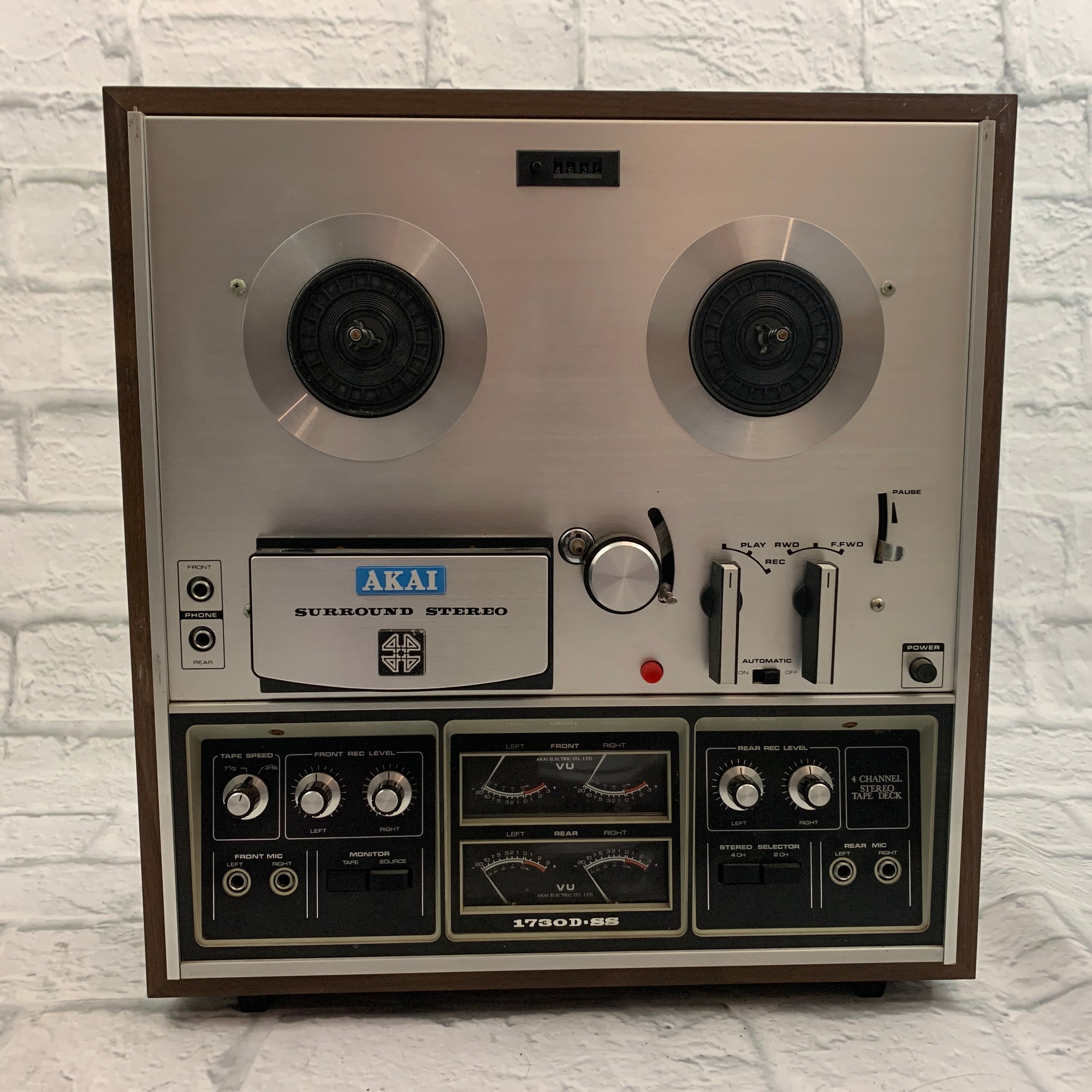 Reel to Reel - AKAI GX-4440D  Vintage stereo console, Tape