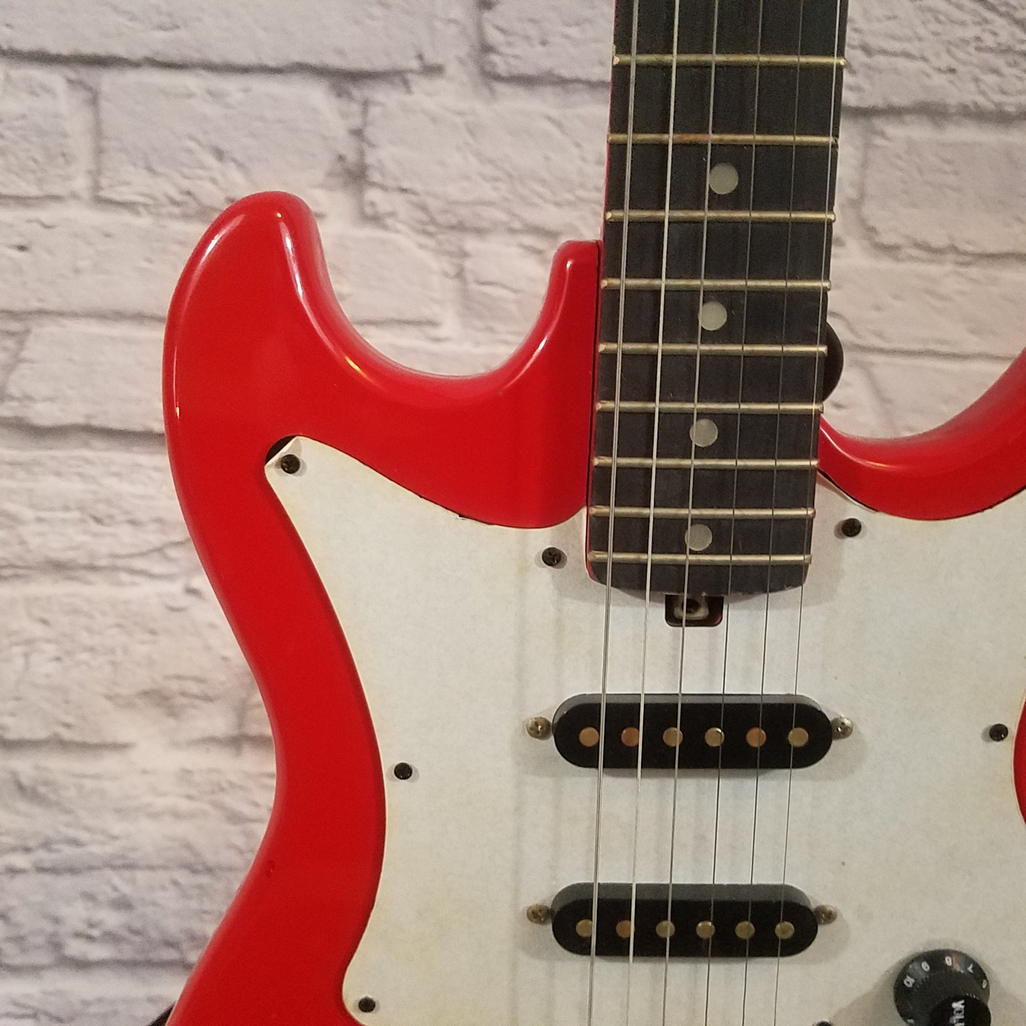Rogue / Harmony Red Electric Guitar - New Old Stock