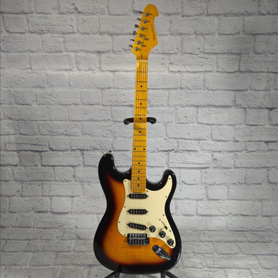 Spectrum Strat Style Sunburst Electric Guitar - no output