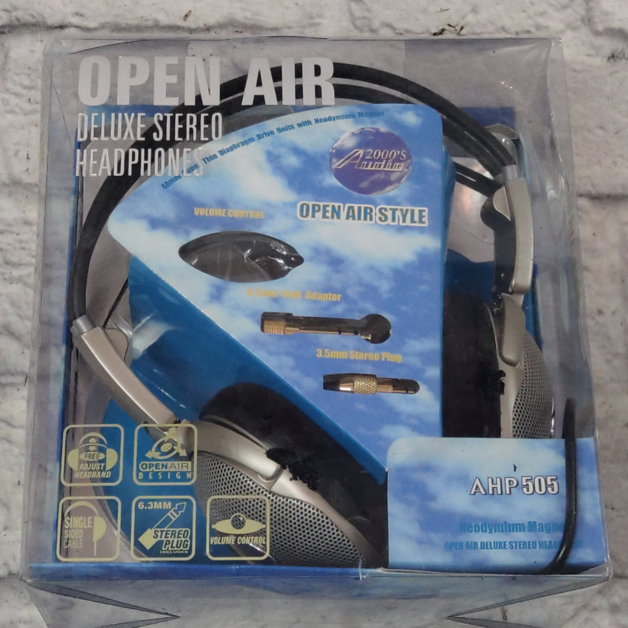 Open Air AHP505 Deluxe Stereo Headphones