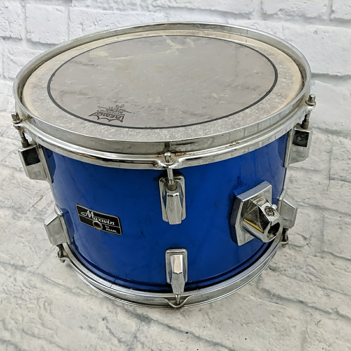 Vintage 1970s Maxwin by Pearl 9 x 13 Tom - Blue