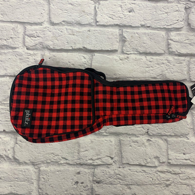 Phitz Tenor Ukulele Gig Bag, Lumberjack Red