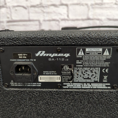 Ampeg BA112v2 Bass Combo Amp