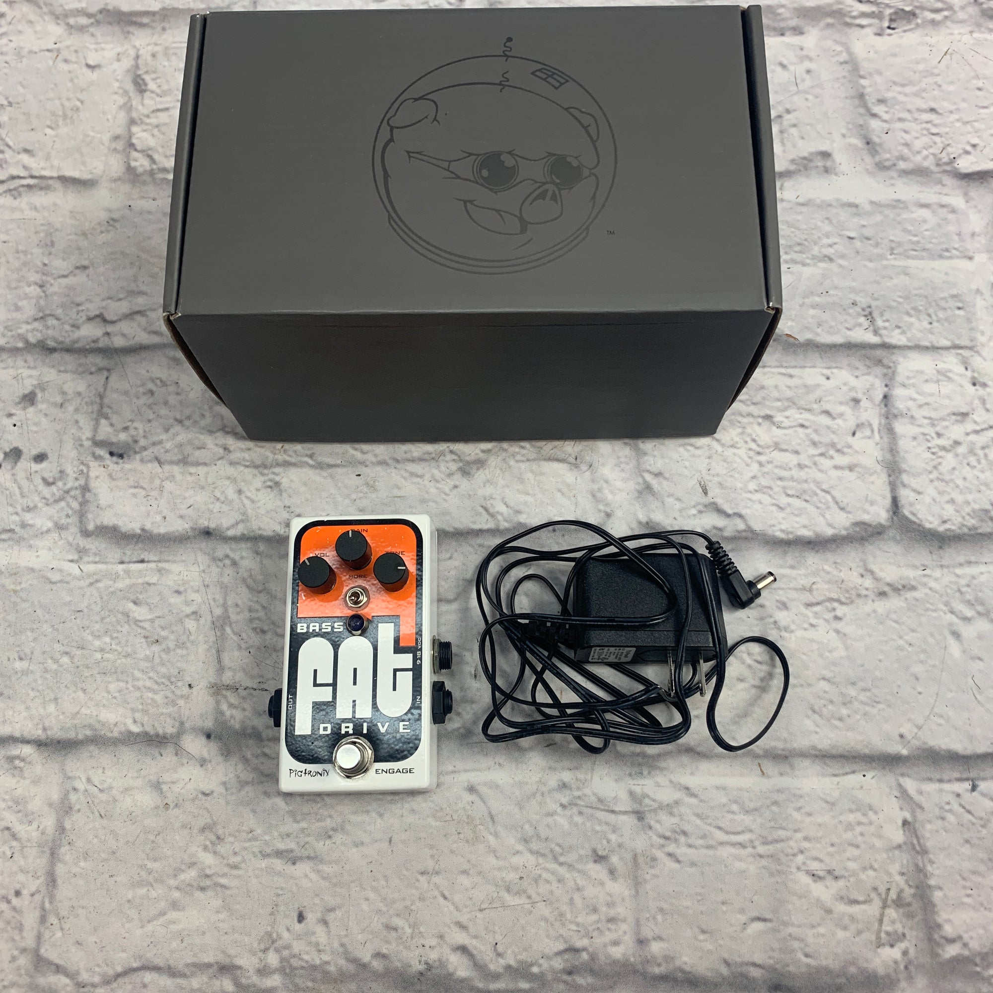 Pigtronix Bass Fat Drive Overdrive / Distortion Pedal
