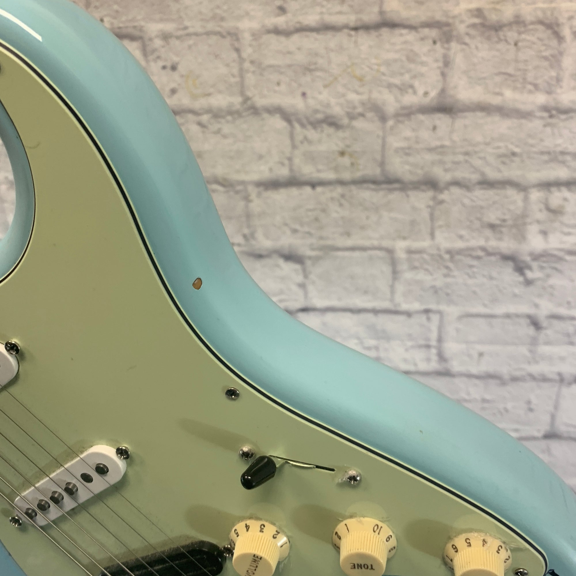 Fender Partscaster Strat Daphne Blue Electric Guitar