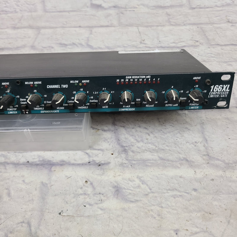 DBX 166XL Compressor Rack Unit - Evolution Music