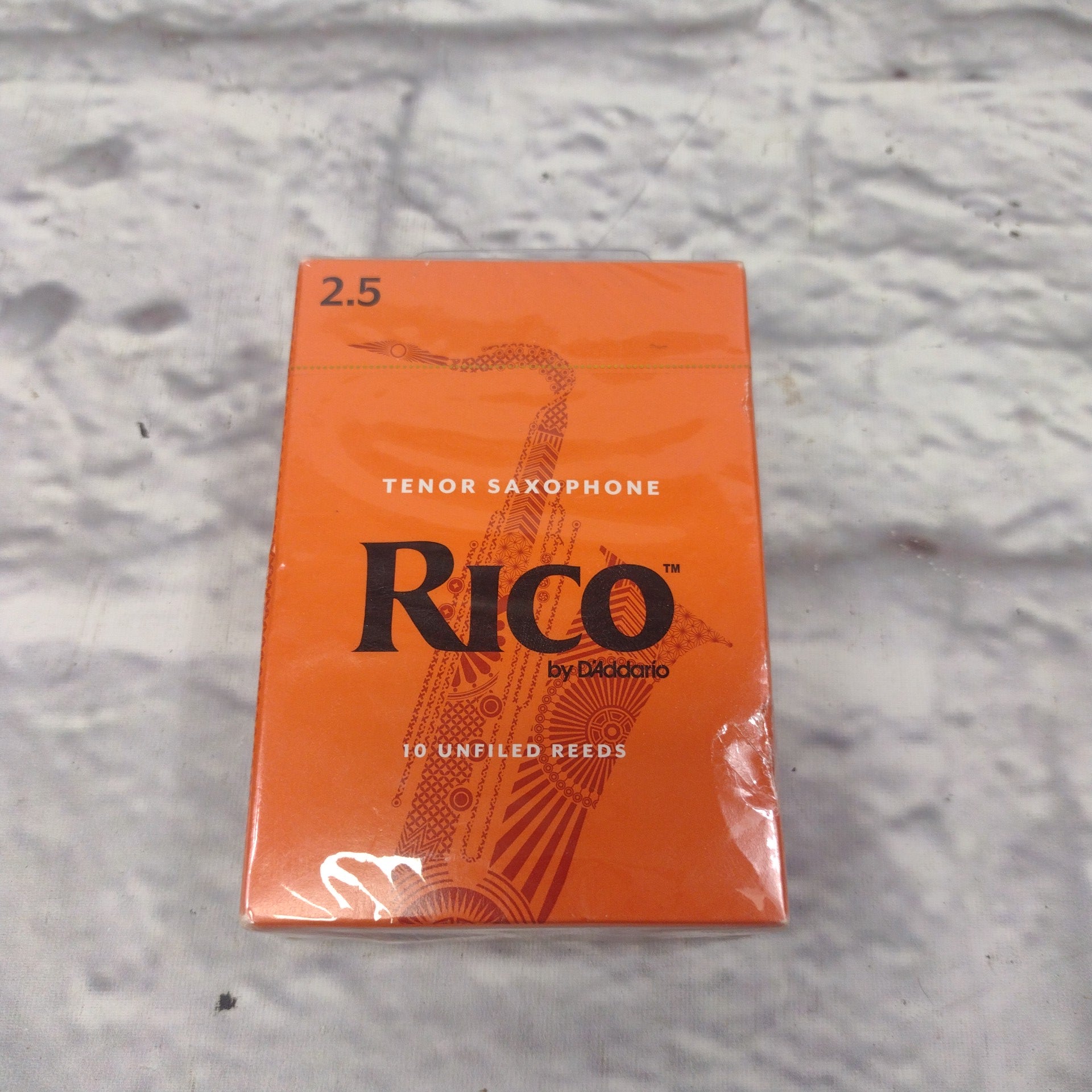 D'Addario Rico Tenor Saxophone 10 Unfilled Reeds