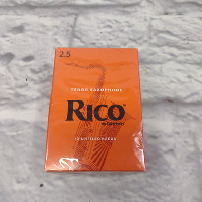 D'Addario Rico Tenor Saxophone 10 Unfilled Reeds