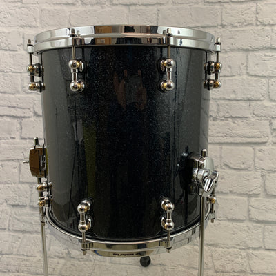 Pearl Music City Custom Reference Pure 14x14" Floor Tom Charcoal Wrap RFP1414F