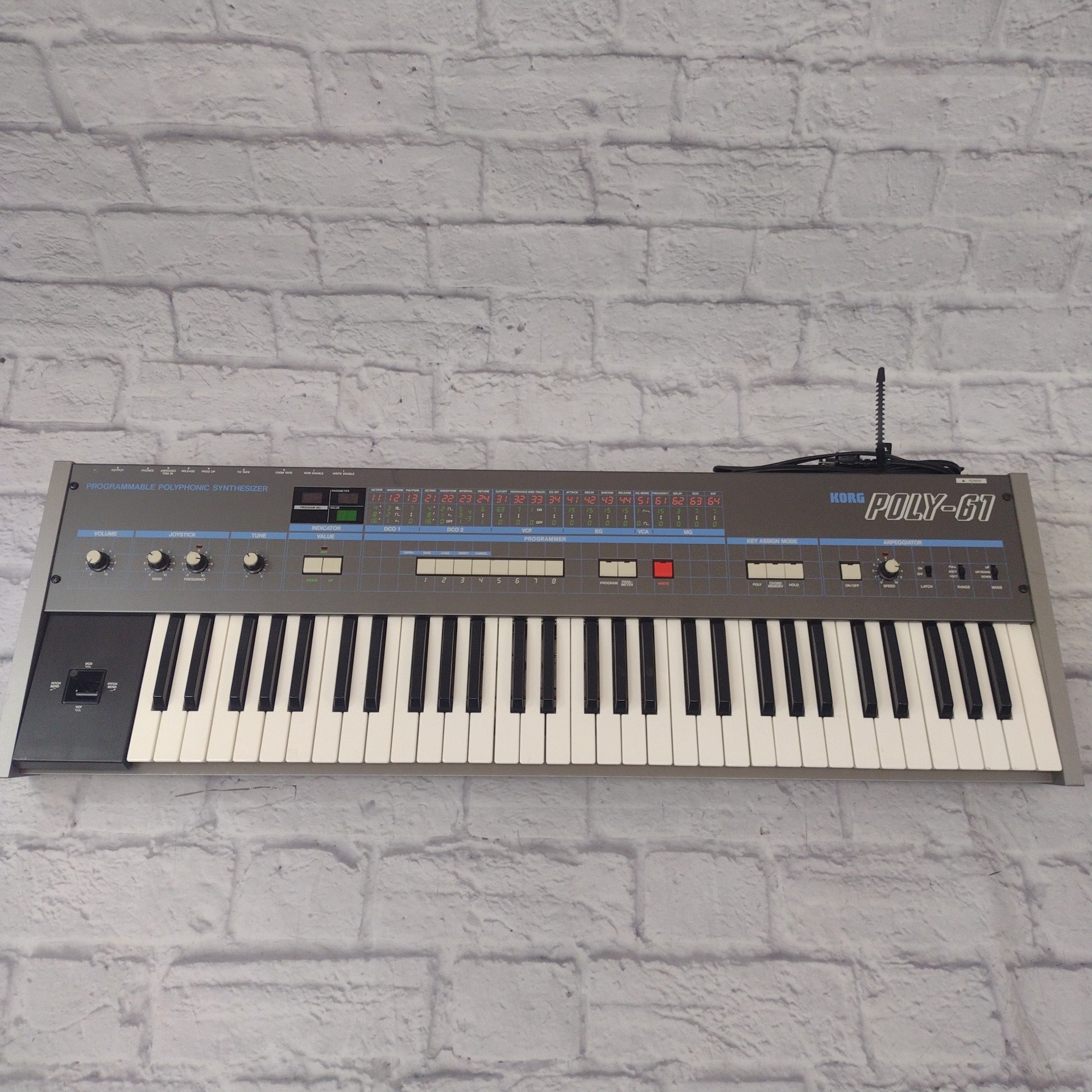 Korg Poly 61 Analog Synthesizer Analog Synth