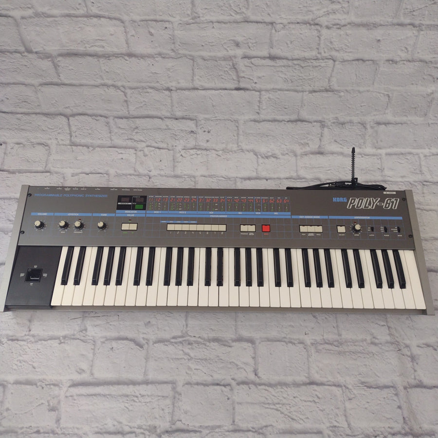 Korg Poly 61 Analog Synthesizer Analog Synth