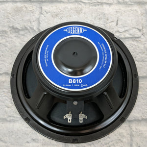 Eminence Legend B810 10" Bass Speaker