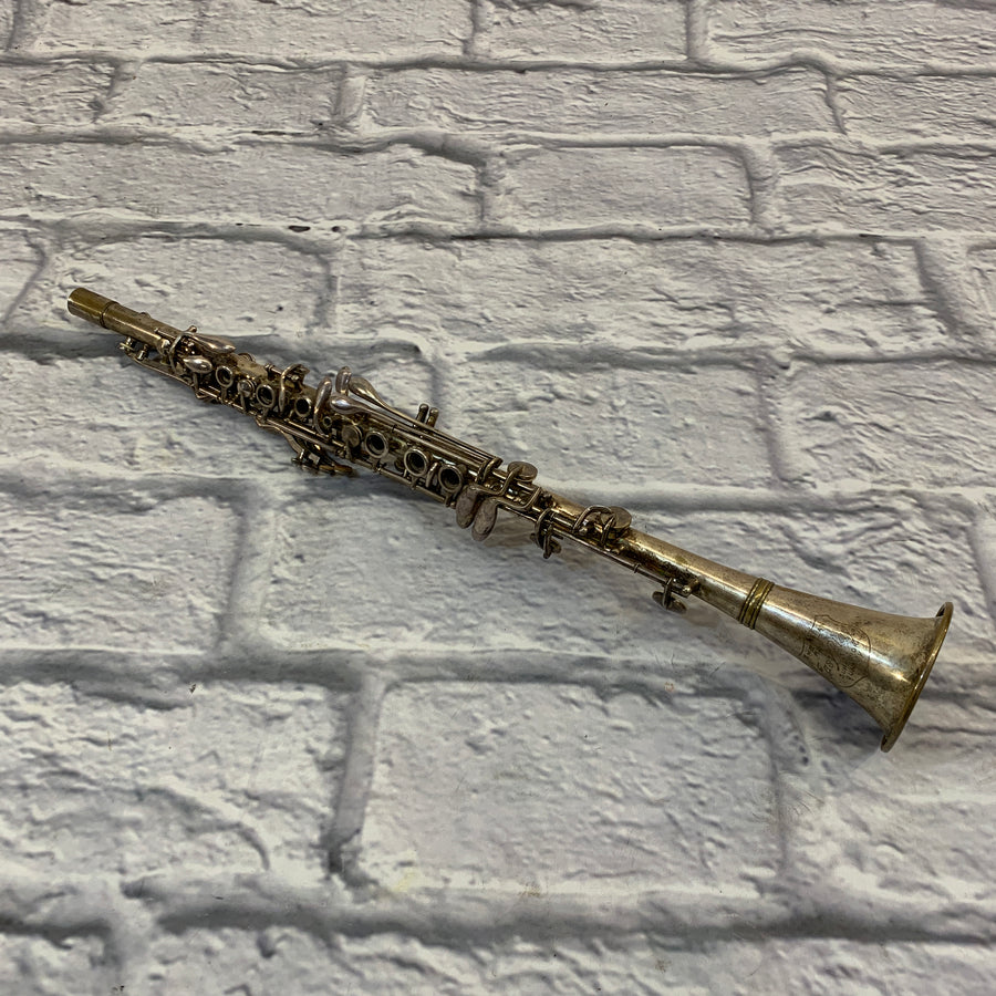 Vintage American Made Easy Play Metal Clarinet